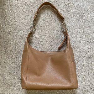 Longchamp leather shoulder bag